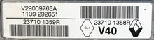 V29009765A, 237101359R, 23710 1359R, 237101358R, 23710 1358R, V40