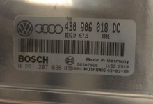 VW - Audi, 0261207636, 0 261 207 636, 4B0906018DC, 4B0 906 018 DC, ME7.5