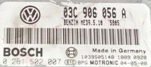 VW, 0261S02007, 0 261 S02 007, 03C906056A, 03C 906 056 A, MED9.5.10, 1039S05148