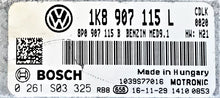 VW, 0261S03325, 0 261 S03 325, 1K8907115L, 1K8 907 115 L, MED9.1