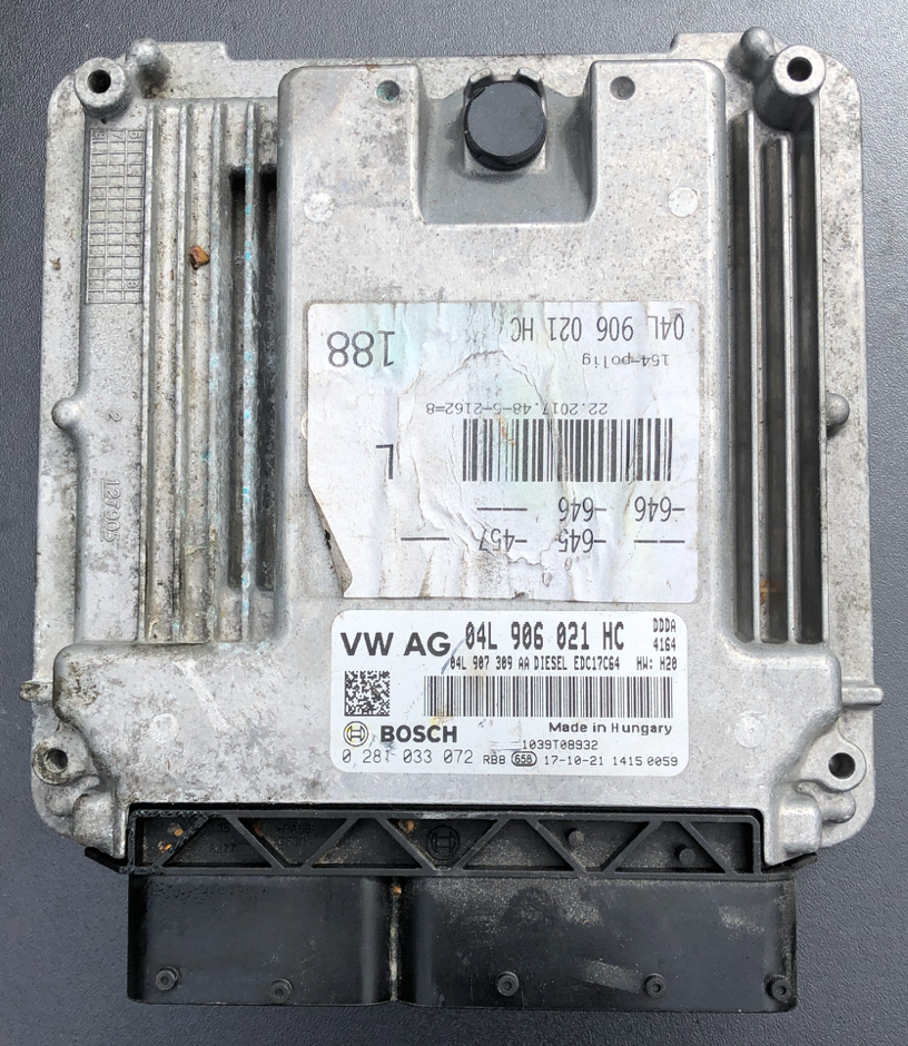 VW, 0281033072, 0 281 033 072, 04L906021HC, 04L 906 021 HC, 1039T07357, EDC17C64