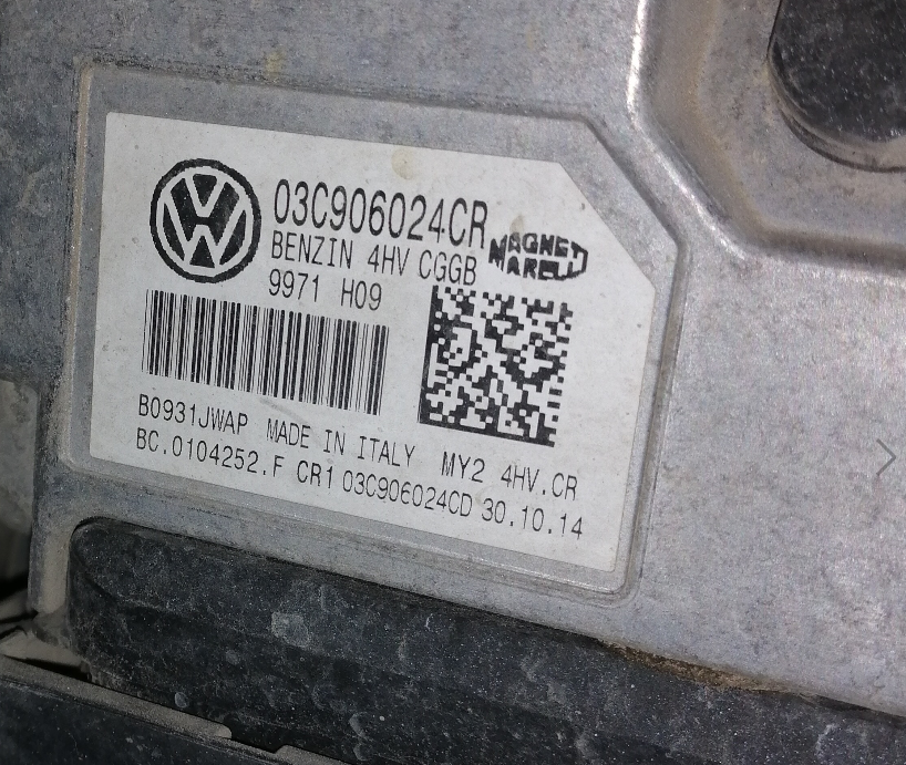 VW, 03C906024CR, BC.0104252.F, CGGB, BENZIN 4HV.CR