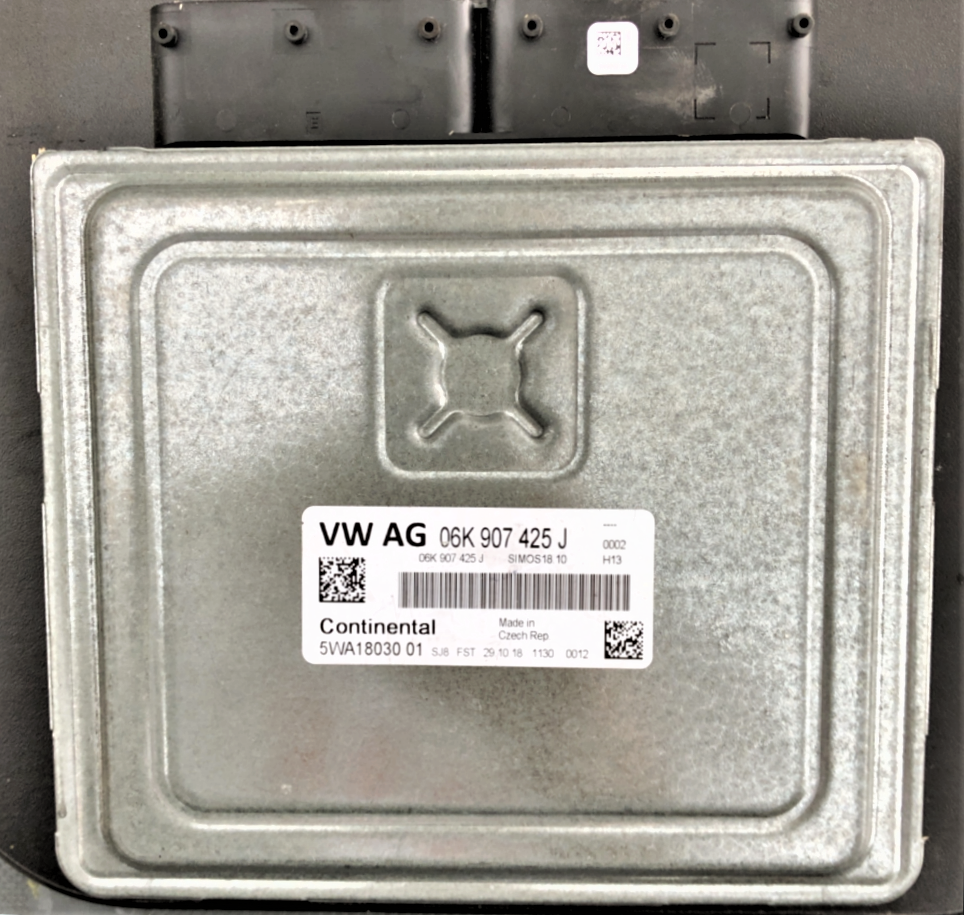 VW AG, 06K907425J, 06K 907 425 J, 5WA18030 01, SIMOS18.10