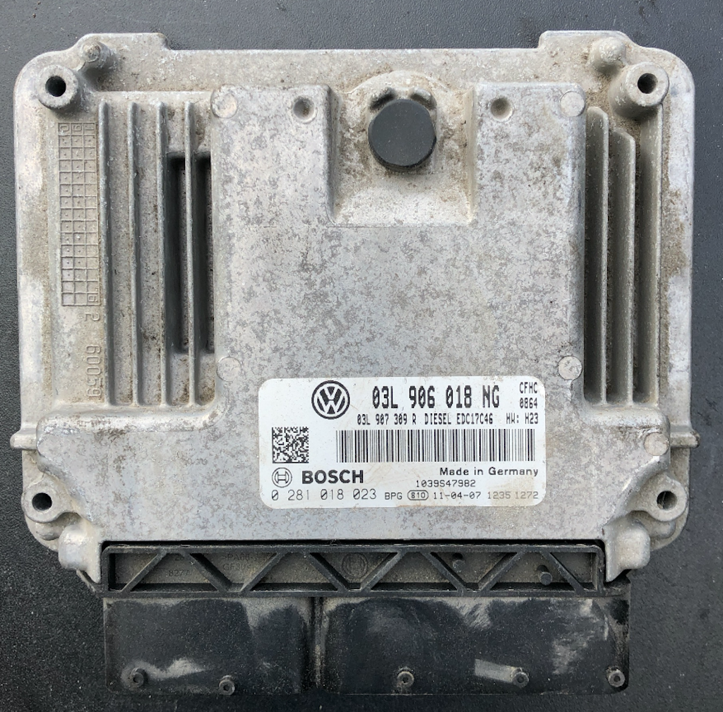 VW Caddy 2.0 TDI, 0281018023, 0 281 018 023, 03L906018NG, 03L 906 018 NG, 1039S47982, EDC17C46