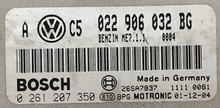 VW Golf/Bora 2.8 V6, 0261207350, 0 261 207 350, 022906032BG, 022 906 032 BG, ME7.1.1