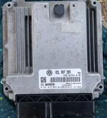 VW Golf, Passat 2.0 TDI, 0281015029, 0 281 015 029, 03L907309, 03L 907 309, EDC17CP14