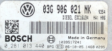 VW Passat 2.0 TDI, 0281013440, 0 281 013 440, 03G906021NK, 03G 906 021 NK, EDC16U34
