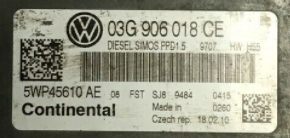 VW Passat 2.0 TDI, 03G906018CE, 03G 906 018 CE, 5WP45610 AE, PPD1.5