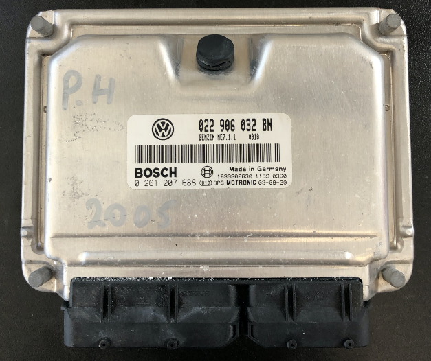 VW Phaeton 3.2, 0261207688, 0 261 207 688, 022906032BN, 022 906 032 BN, ME7.1.1