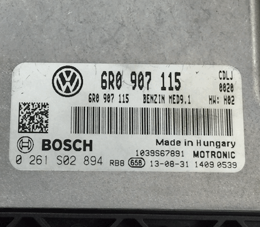 VW Polo 2.0 WRC , 0261S02894, 0 261 S02 894, 6R0907115 , 6R0 907 115 , MED9.1