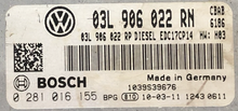 VW Tiguan 2.0 TDI, 0281016155, 0 281 016 155, 03L906022RN, 03L 906 022 RN, EDC17CP14