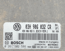 VW Touareg 3.6 FSI, 0261S02586, 0 261 S02 586, 03H906032CR, 03H 906 032 CR, MED9.1 