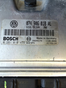 VW Transporter, VW Caravelle T4 2.5 TDI Automatic, 0281010459, 0 281 010 459, 074906018AL, 074 906 018 AL, EDC15VM+