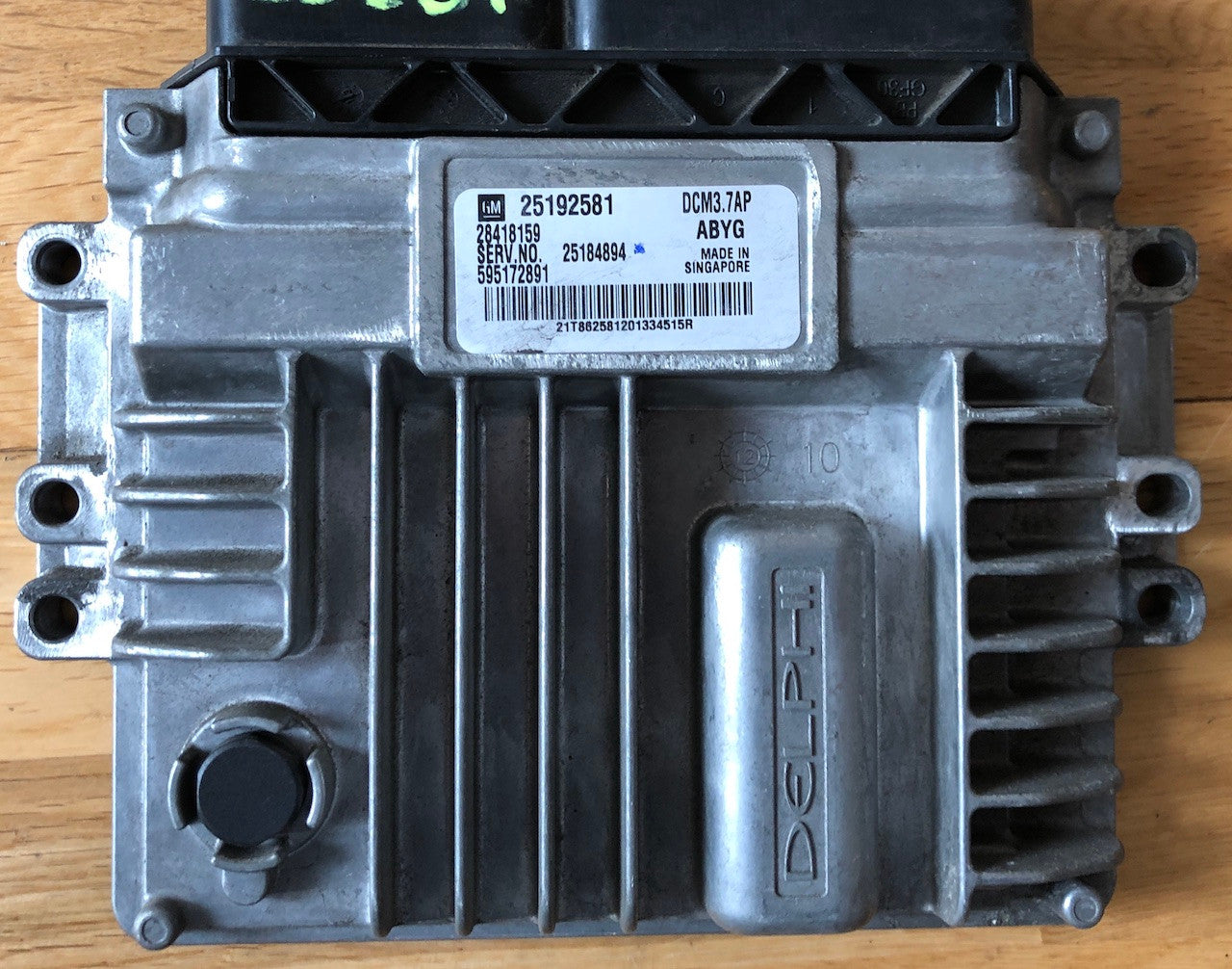 Vauxhall Antara 2.2CDTi, 25192581, 28418159, 25184894, 595172891, ABYG, DCM3.7AP
