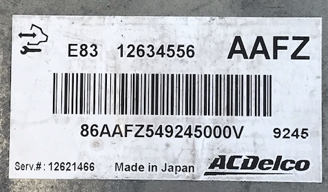 12634556, AAFZ, E83