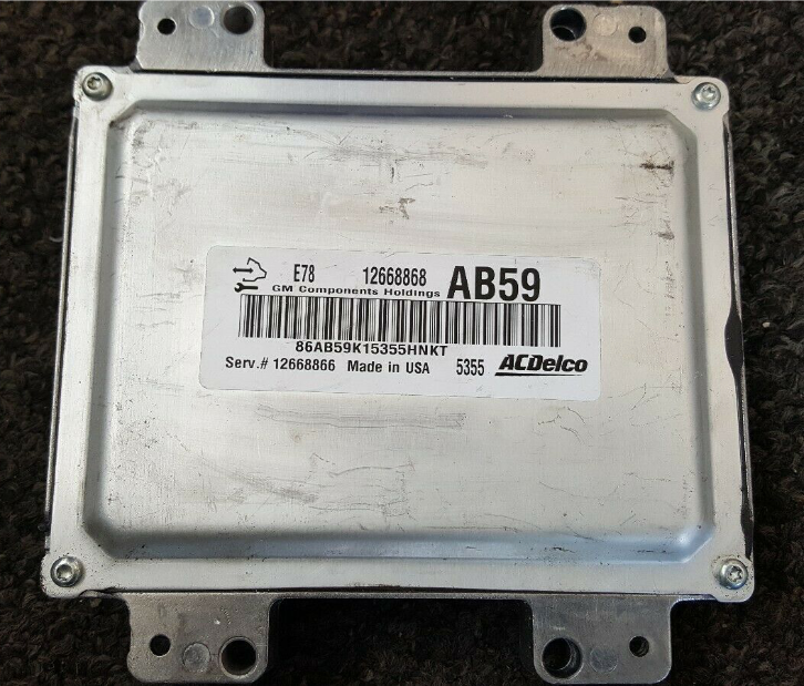 Vauxhall Mokka 1.6 Engine ECU, ACDelco, 12668868, AB59, E78
