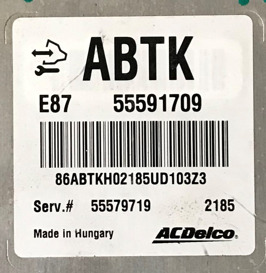 Vauxhall Mokka CDTI, 55591709, ABTK, 55579719, E87