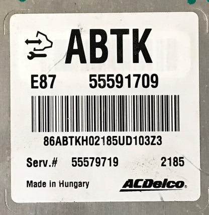 Vauxhall Mokka CDTI, 55591709, ABTK, 55579719, E87