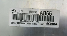 Vauxhall, Opel, 12669323, AB65, E78, 12668866