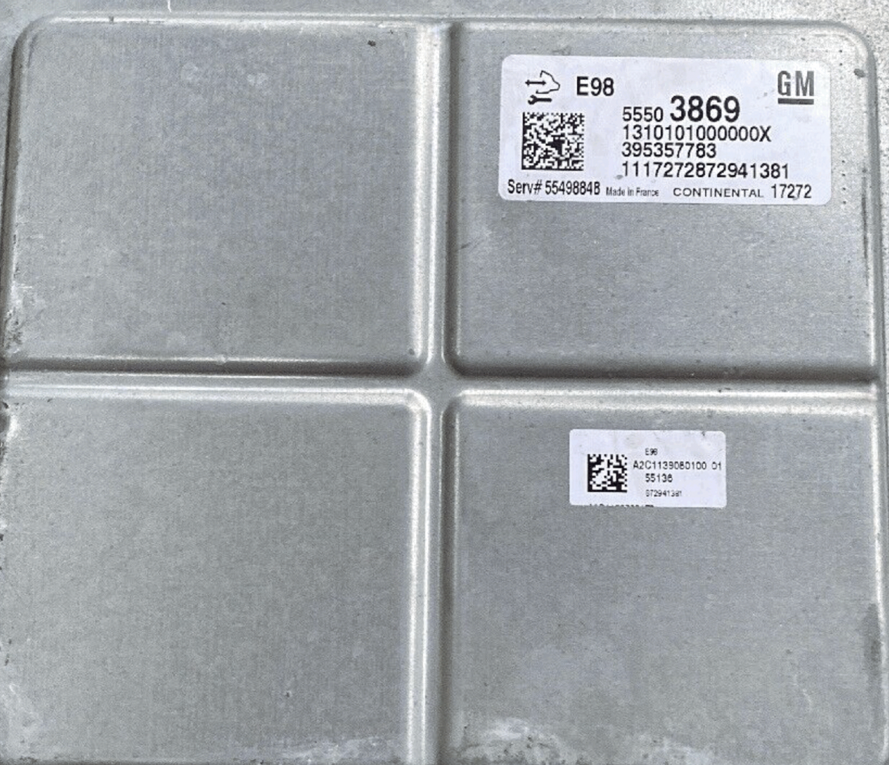 Vauxhall, Opel, 55503869, 1310101000000X, 395357783, 55498848, E98