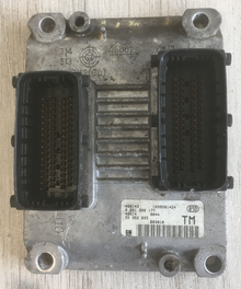 Vauxhall Zafira 2.0L, Engine ECU 0261208177, 55352933, 1039S01424