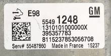 55491248, 1310101000000X, 395357783, 55487860, E98