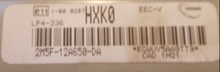 Visteon Engine ECU, 2M5F12A650DA, 2M5F-12A650-DA, HXK0, LP4-336