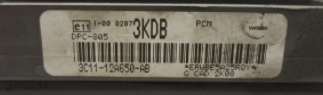 Visteon Engine ECU, 3C11-12A650-AB, 3KDB, DPC-805