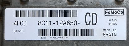 Ford Transit 2.4TDCi, 8C11-12A650CD, 8C11-12A650-CD, DCU-101, 4FCC