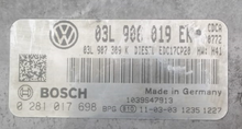 Volkswagen, 0281017698, 0 281 017 698, 03L906018EK, 03L 906 018 EK, EDC17CP20, 1039S47913