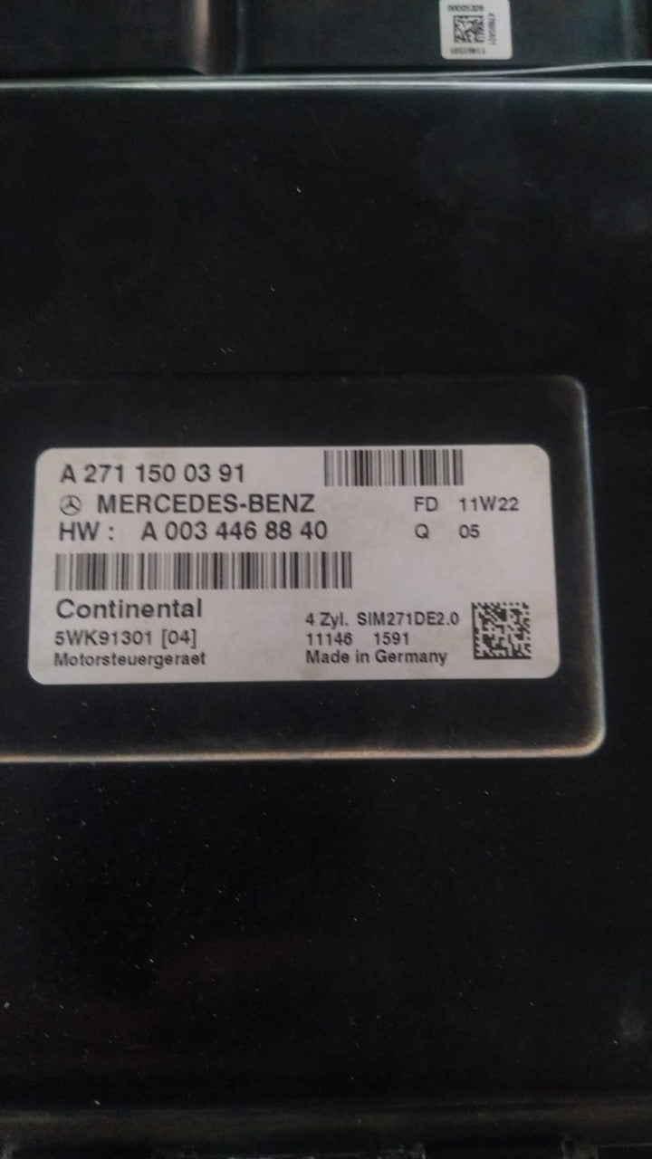 Mercedes, A2711500391, A 271 150 03 91, A0034468840, A 003 446 88 40, 5WK9130104, 5WK91301 04, SIM 271DE2.0