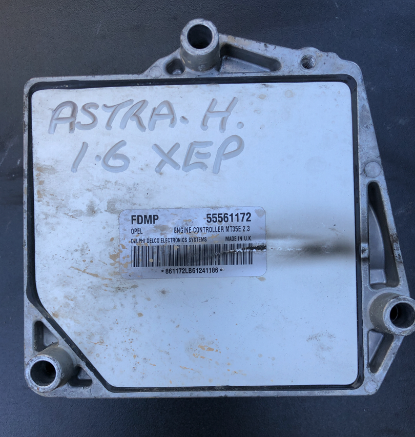 Vauxhall Opel Engine ECU, Zafira B, 1.6 TWINPORT, Z16XEP, 55561172, FDMP, MT35E