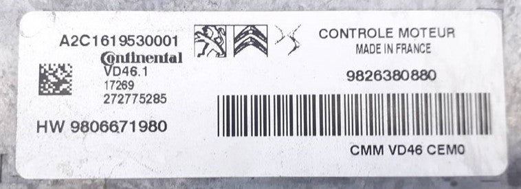 A2C1619530001, HW9806671980, HW 9806671980, 9826380880