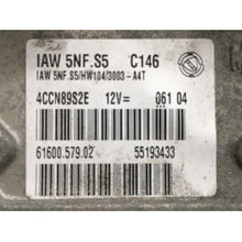 Plug & Play Magneti Marelli Engine ECU, Fiat Panda, IAW5NFS5, IAW 5NF.S5, 55193433, 6160057902, 61600.579.02