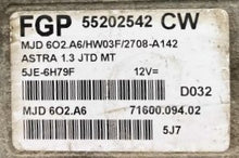 Plug & Play Magneti Marelli Engine ECU, Vauxhall / Opel Astra, 55202542, MJD 602.A6, 71600.094.02