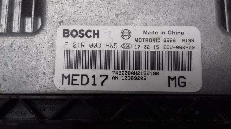 Plug & Play ECU Bosch, MG, F01R00DHW5, F 01R 00D HW5