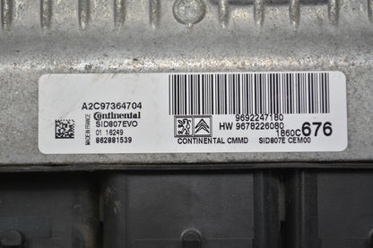 Plug & Play Continental Engine ECU, Mitsubishi ASX, SID807EVO, A2C97364704, 9692247180, HW9678226080 (Copy)