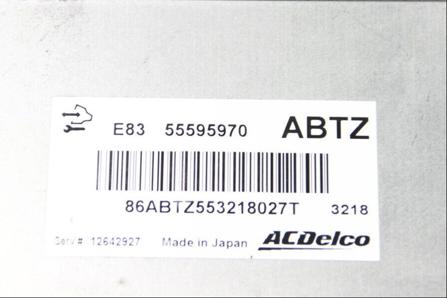 Plug & Play ACDelco Engine ECU, 55595970, ABTZ, E83, 12642927